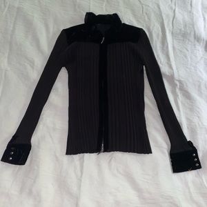 Boston Proper Black light jacket women size small